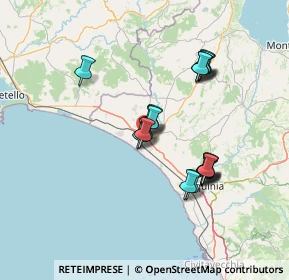 Mappa Via Mediterranea, 01014 Montalto di Castro VT, Italia (12.4875)