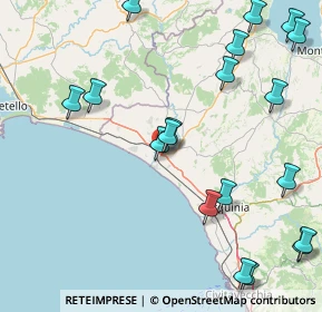 Mappa Via Mediterranea, 01014 Montalto di Castro VT, Italia (22.39947)