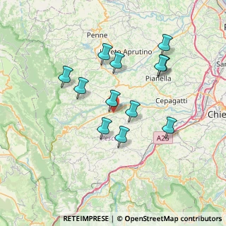 Mappa Contrada Sterpara, 65011 Catignano PE, Italia (6.91083)