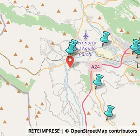 Mappa Via Breccia Secca, 67019 Scoppito AQ, Italia (6.23091)