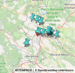 Mappa Via Breccia Secca, 67019 Scoppito AQ, Italia (9.43176)