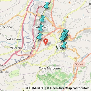 Mappa Strada Pila, 66100 Chieti CH, Italia (1.83818)