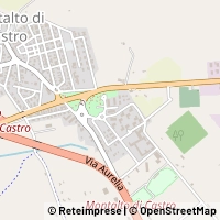 Kartta Montalto di Castro