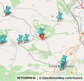 Mappa 01030 Corchiano VT, Italia (6.23167)
