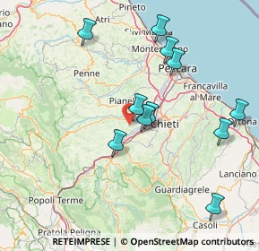 Mappa Viale Colli, 65020 Rosciano PE, Italia (16.18)