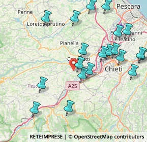 Mappa Viale Colli, 65020 Rosciano PE, Italia (9.6295)