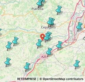 Mappa Viale Colli, 65020 Rosciano PE, Italia (5.5525)