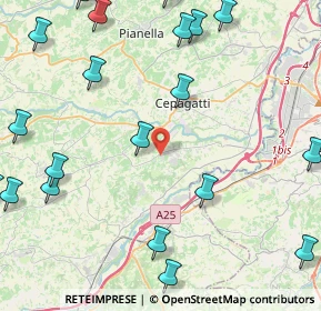 Mappa Viale Colli, 65020 Rosciano PE, Italia (6.41)