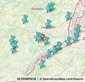 Mappa Viale Colli, 65020 Rosciano PE, Italia (4.466)