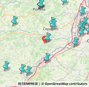 Mappa Viale Colli, 65020 Rosciano PE, Italia (6.222)