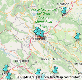 Mappa Strada Vicinale di Bazzano, 67100 L'Aquila AQ, Italia (25.61818)