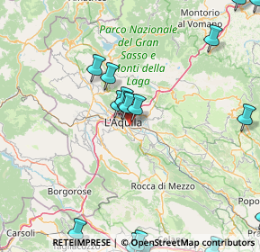 Mappa Strada Vicinale di Bazzano, 67100 L'Aquila AQ, Italia (25.182)