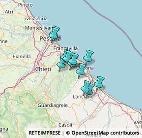 Mappa Via Nittolo, 66010 Tollo CH, Italia (8.47833)