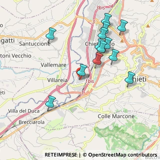 Mappa Località Santa Filomena, 66100 Chieti CH, Italia (2.16)