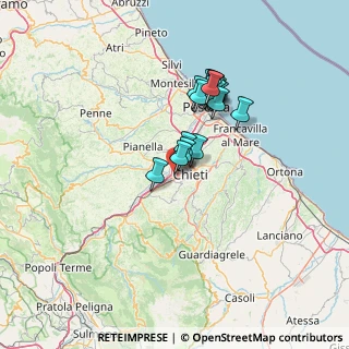 Mappa CC Megalo Località Santa Filomena, 66100 Chieti CH, Italia (11.876)