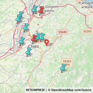 Mappa Strada Peschiera, 66100 Chieti CH, Italia (4.92364)