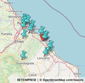 Mappa Centro Commerciale Ortona Center, 66026 Ortona CH, Italia (12.934)