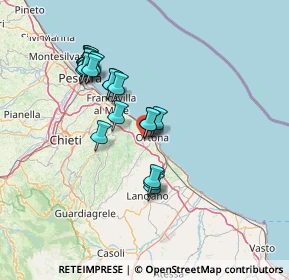 Mappa Centro Commerciale Ortona Center, 66026 Ortona CH, Italia (13.4355)