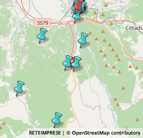 Mappa Via della Scuola, 02100 Rieti RI, Italia (5.547)