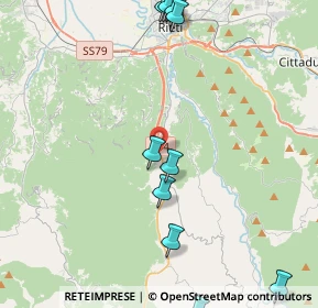 Mappa Via della Scuola, 02100 Rieti RI, Italia (5.69727)