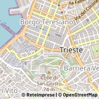 Kaart Trieste