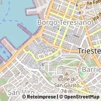Mapa Trieste