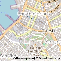 Mapa Trieste