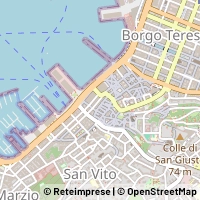 Mapa Trieste