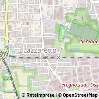 Kaart Seregno