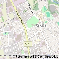 Hartă Sovico