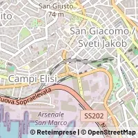 Karte Trieste