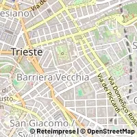 Mapa Trieste