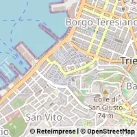 Karte Trieste