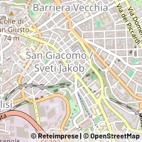 Mapa Trieste