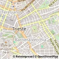 Map Trieste