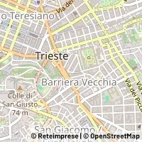 Mapa Trieste