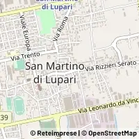 Kort San Martino di Lupari