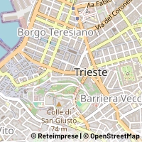 Kaart Trieste