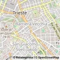 Kaart Trieste