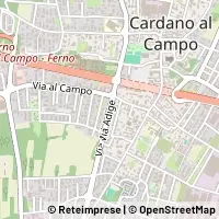 Hartă Cardano al Campo