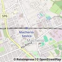 Hartă Macherio