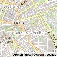 Kaart Trieste