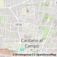 Karta Cardano al Campo