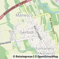 Mapa Fontaneto d'Agogna