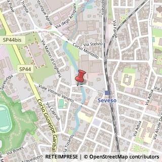 Mappa Via Alessandro Laforet, 4, 20822 Seveso, Monza e Brianza (Lombardia)