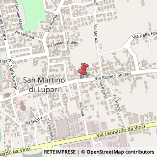 Mappa Via Julia, 1, 35018 San Martino di Lupari, Padova (Veneto)