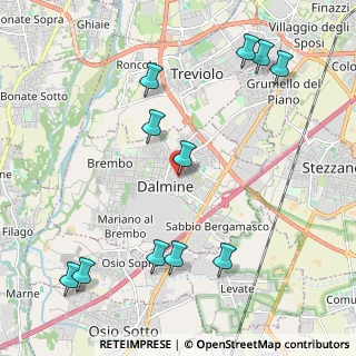 Mappa Via Don Luigi Rocchi, 24044 Dalmine BG, Italia (2.50182)