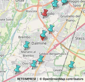 Mappa Sforzatica S. Andrea, 24044 Dalmine BG, Italia (2.59583)