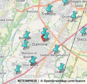 Mappa Sforzatica S. Andrea, 24044 Dalmine BG, Italia (2.30615)