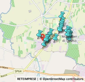 Mappa Zona Industriale, 31050 Monastier di Treviso TV, Italia (0.7365)